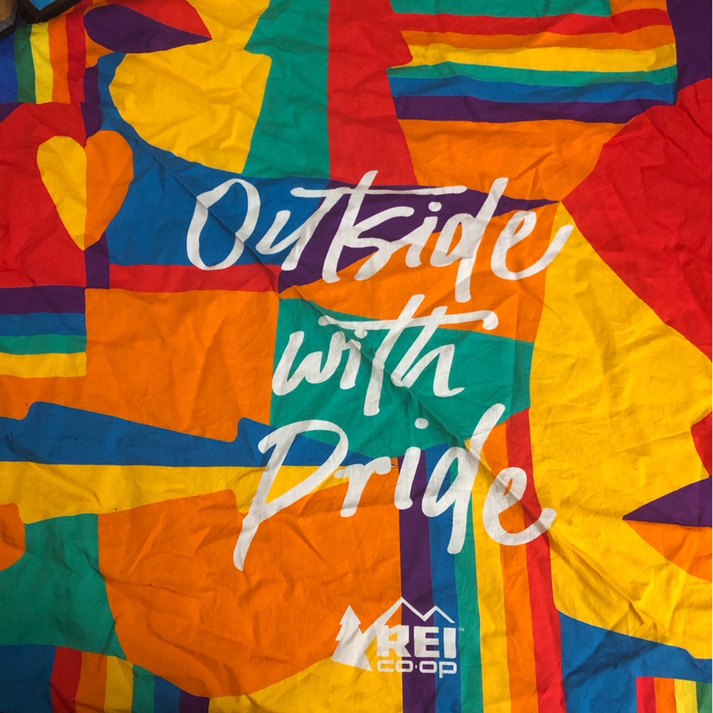 REI Rainbow Pride Bandanna